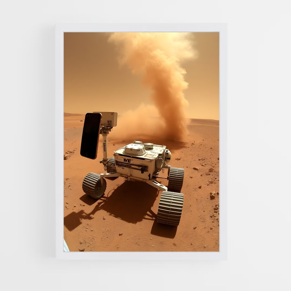 Poster magnifique rover Opportunity – affiche Astronomie (vue 3)